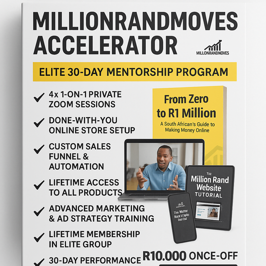 MillionRandMoves Accelerator – Elite 30-Day Mentorship Program